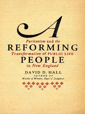 cover image of A Reforming People